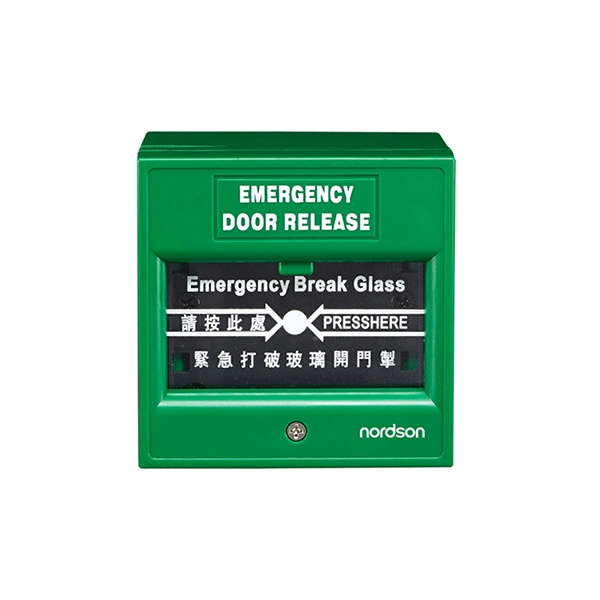 Nordson Emergency Door Release Exit Button Glass Break Fire Emergency Exit Release for Access Control System Exit Button