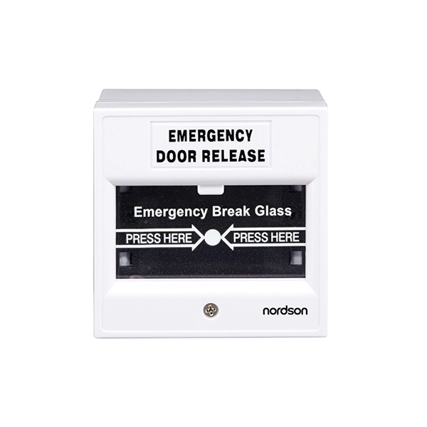 Nordson Emergency Door Release Exit Button Glass Break Fire Emergency Exit Release for Access Control System Exit Button