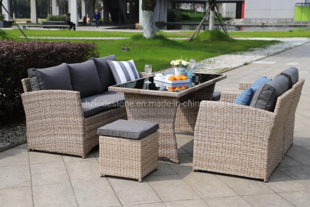 Wholesale Factory Price Garden Chair Modern Outdoor Furniture Patio Leisure Sofa Rattan Furniture