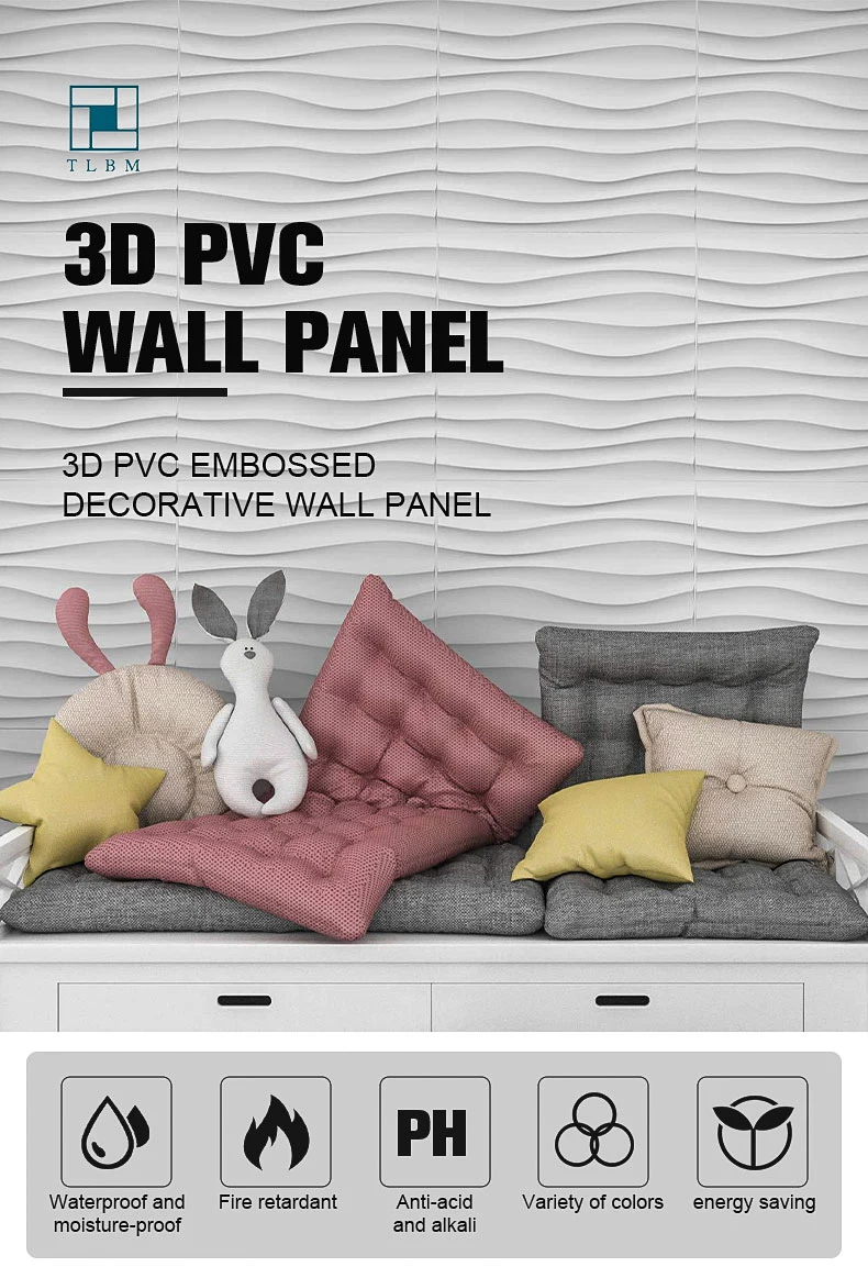 China Wholesale Eco-Friendly PVC Wallpaper Easy to Install Gold Diamond Design PVC Interior Wall Panel 3D Board