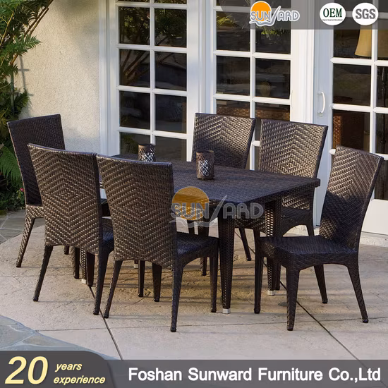 Wholesale Factory Price Garden Chair Modern Outdoor Furniture Patio Leisure Sofa Rattan Furniture