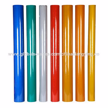 PVC Hot Sale Advertisement Grade Stripe Design of Reflective Material Film