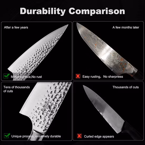 Stainless Steel Japanese Premium Sharp Cooking 8 Inch Damascus Chef Kitchen Knife